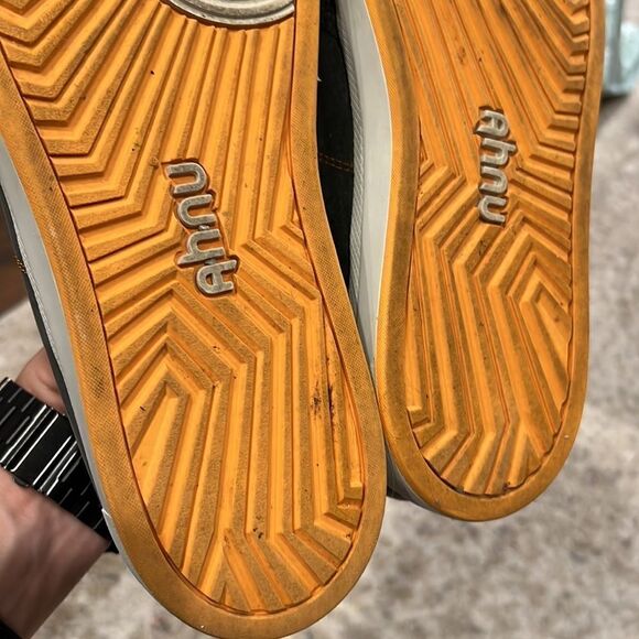 AHNU Mens Leather Slip On Loafers Tennis Shoes
Sz US 8.5 Blue Green - Picture 7 of 9